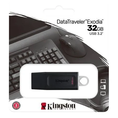 PENDRIVE DATATRAVELER"EXODIA 32GB KINGSTON